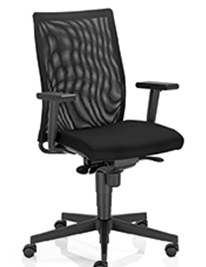 Chaise Zenmesh - Mécanisme synchrone réglable - Dossier résille et assise mousse haute densité_0