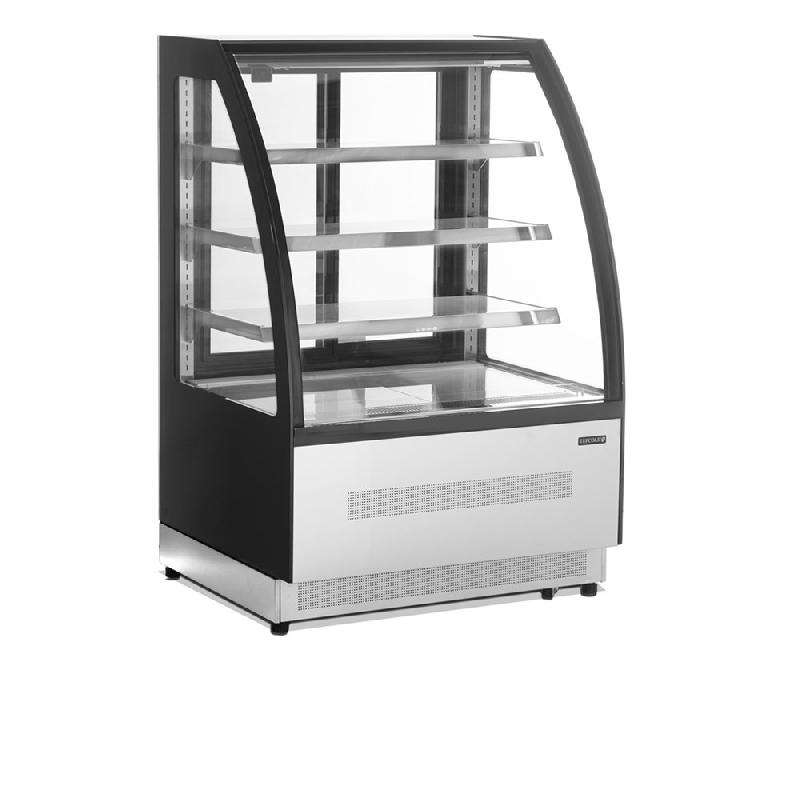 Comptoirs réfrigérés LPD-C - vitre incurvée double vitrage, éclairage LED et système de froid ventilé_0