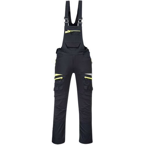 COTTE À BRETELLES DX441 NOIR XL - PORTWEST