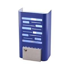 Désinsectiseur Couleur Bleue avec Lampe à Economie d'Energie et Glu 265x260x125 mm   MATERIEL CHR PRO - blanc acier 0685071841402_0