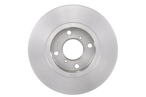Disque de frein Bosch 0986478729 - boîte de 2 disques pleins pour montage avant - 4 trous - épaisseur 12 mm_0