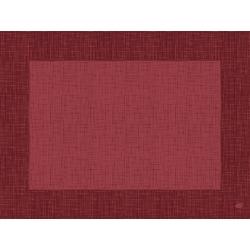 DUNI - Set de table airlaid Bio-Dunicel 30x40cm Linnea Bordeaux - 5 x 100 = 500 pièces - rouge Matériau naturel 210288_0