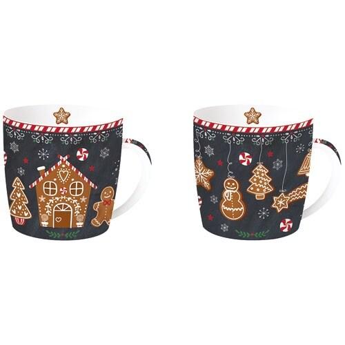 EASY LIFE Coffret 2 mugs 35 cl - Pain d'Épices - 035-1200506_0