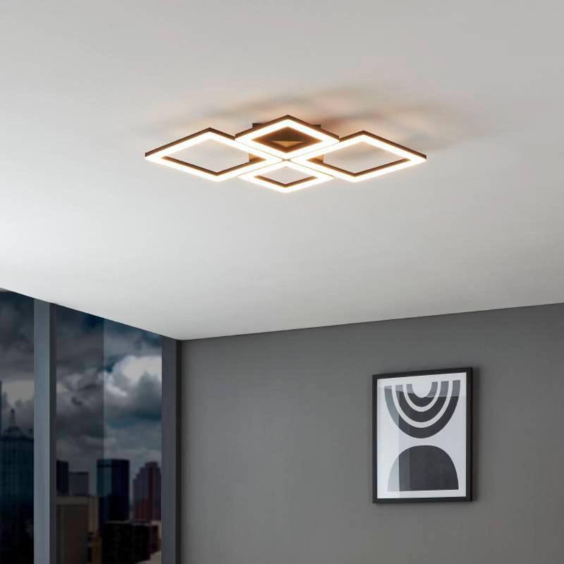 EGLO CONNECT PARANDAY-Z PLAFONNIER LED X4, 63 CM