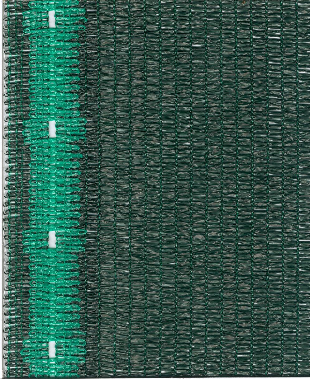 Filet d'ombrage et brise-vue 78% - vert foncé - 79g/m² - avec œillets sur lisières_0