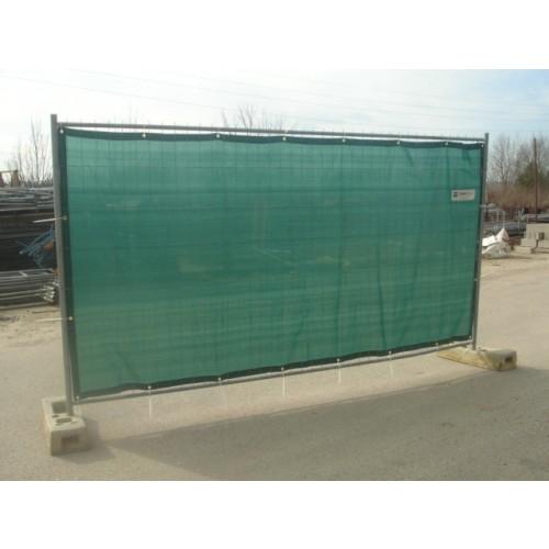 FILET POUR BARRIÈRE DE CHANTIER VERT - 90G/M² - 1,80 M X 10 ML JET7GARDEN