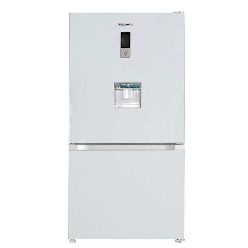 FrigeluX Réfrigérateur combiné, 322 L net, classe énergétique C, No-Frost, blanc RCNF322WDC - blanc 3541362504067_0