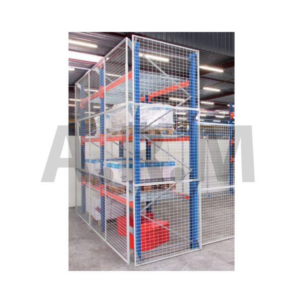 Grille anti chute pour rayonnage_0