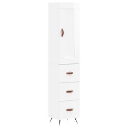 Helloshop26 - Buffet bahut commode armoire meuble de rangement organisateur cuisine salle de séjour salon haut brillant 34,5 x 34 x 02_0032797 - 3000_0