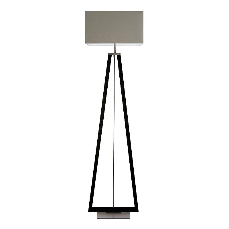 HERZBLUT BI BOB LAMPE SUR PIED, CHÊNE CENDRÉ CHARBON/TAUPE
