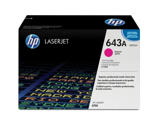 HP 643A toner LaserJet magenta authentique_0