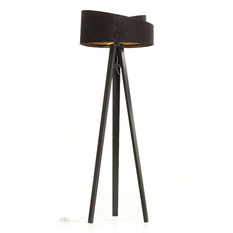 MACO DESIGN LAMPADAIRE EMI AVEC TRÉPIED ET ABAT-JOUR BICOLORE