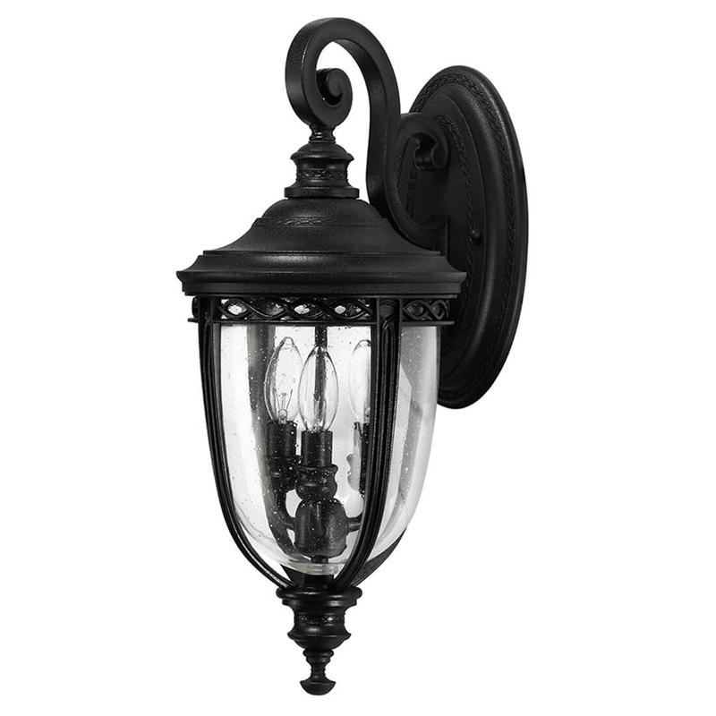 FEISS LANTERNE ENGLISH BRIDLE IP44 Ø 21,6 CM NOIRE