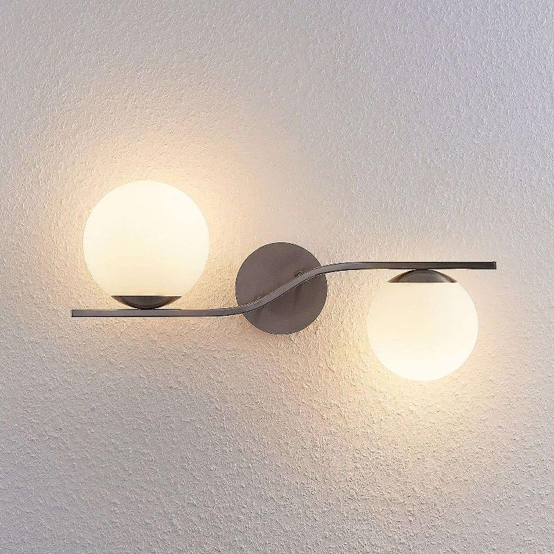 LINDBY AVALYN APPLIQUE BLANCHE, NICKEL SATINÉ