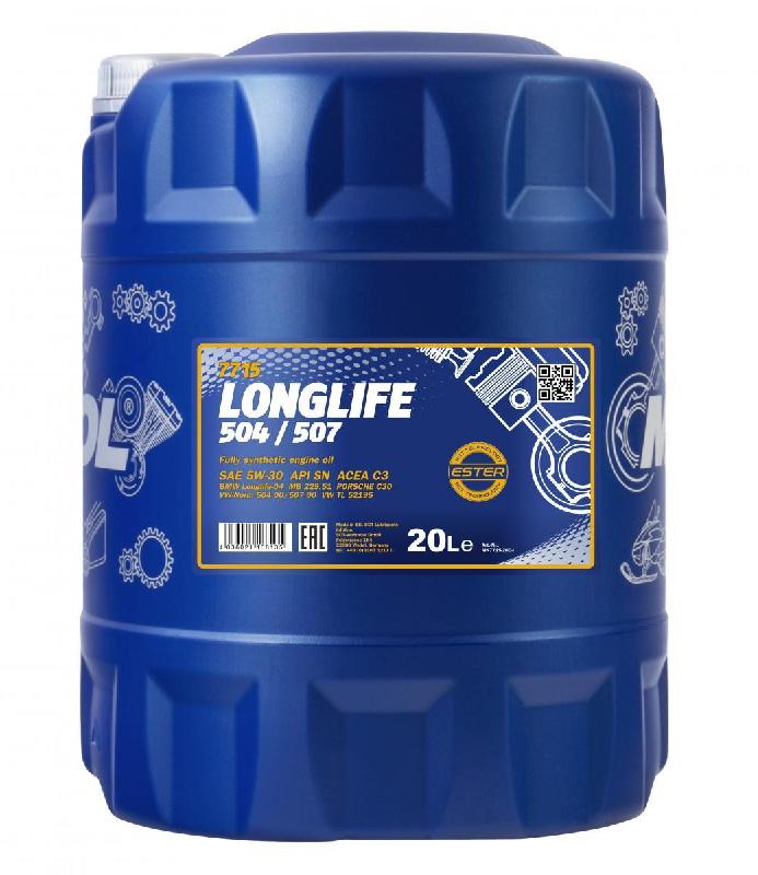 Huile moteur MANNOL 5W30 - 20L - MN7715-20 - ACEA C3 et API SN_0