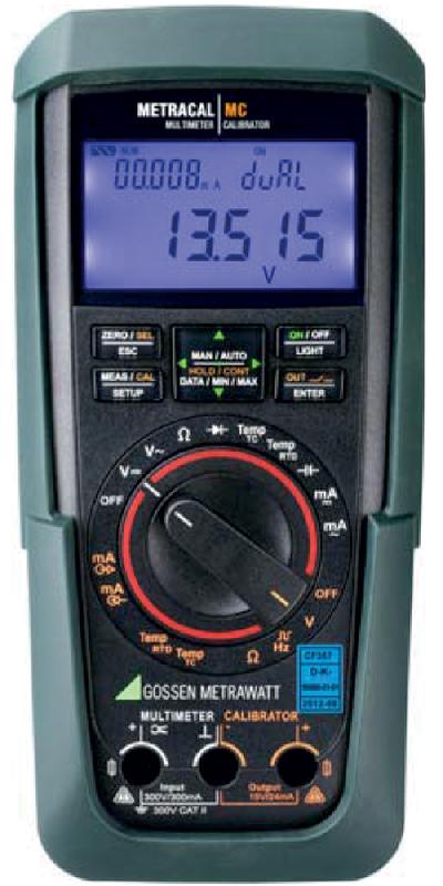 METRACAL - Calibrateur de process portable multifonctions avec générateur d'étalonnage et multimètre intégré_0