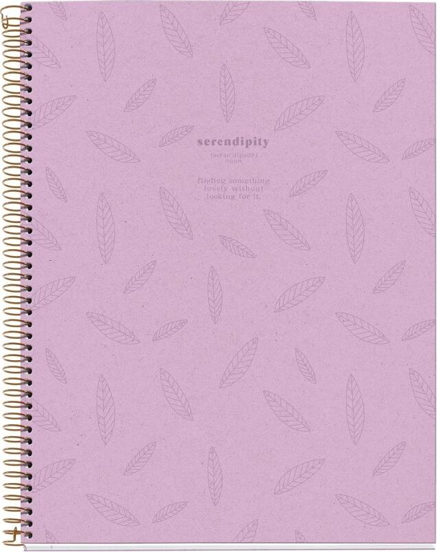 MIQUELRIUS Cahier Serendipity Mallorca A4, 200p./100 feuilles 70 g/m² détachables et perforées, quadrillé 5x5 - 8422593041819_0