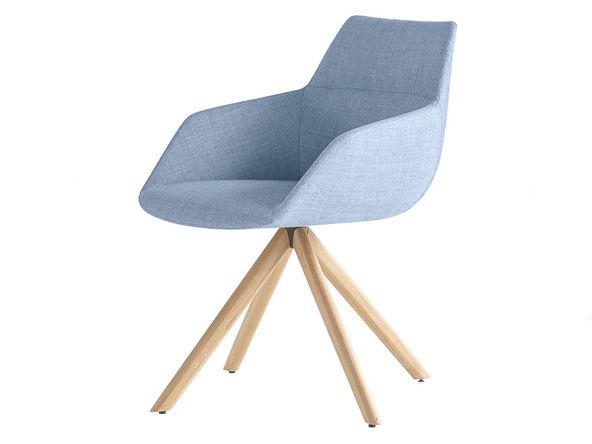 Chaise d'accueil en bois Dunas XS pied bois_0