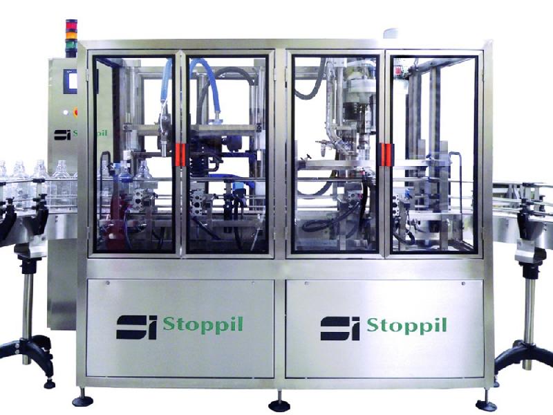 Monobloc automatique linéaire STOPPIL - remplissage et bouchage pour bouteilles - industries alimentaire, cosmétique, pharmaceutique et chimique_0