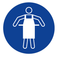 PANNEAU TABLIER DE PROTECTION OBLIGATOIRE