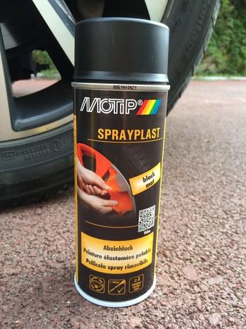 PEINTURE PELABLE SPRAYPLAST NOIR MAT