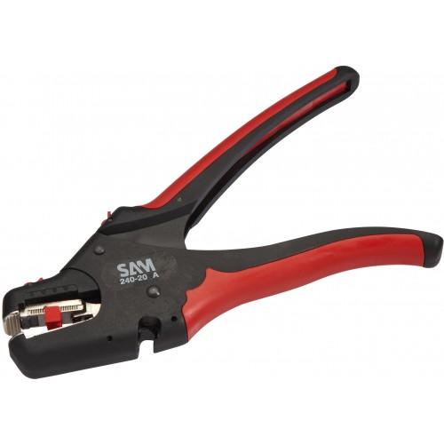 PINCE À DÉNUDER AUTOMATIQUE 240-20A - MONO ET MULTIBRINS 4 À 6 MM² SAM OUTILLAGE
