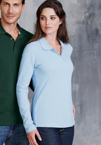 Polo manches longues femme Kariban - 100% coton piqué, personnalisable avec logo ou image_0