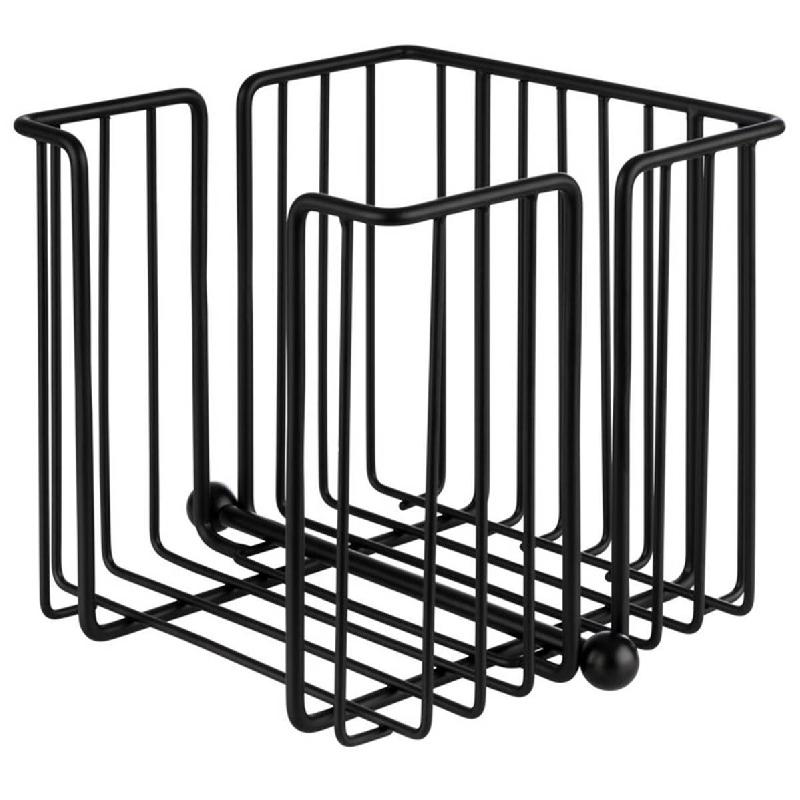 Porte-serviettes Urban noir 190 x 190 x 180 mm | Aps - FT155_0