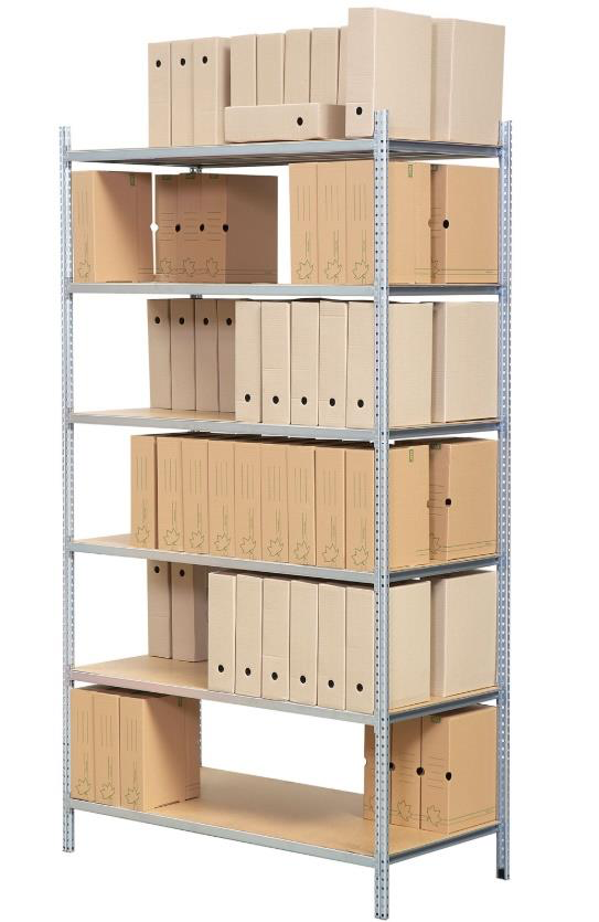 Rayonnage léger économique et anticorrosion - Bureaux et industrie - Montage sans outil_1