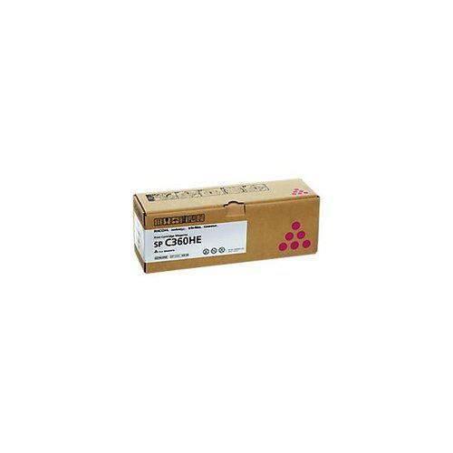 Ricoh - Cartouche toner Magenta SP C360HE 408186 - Compatible avec séries SP C360 et SP C361_0