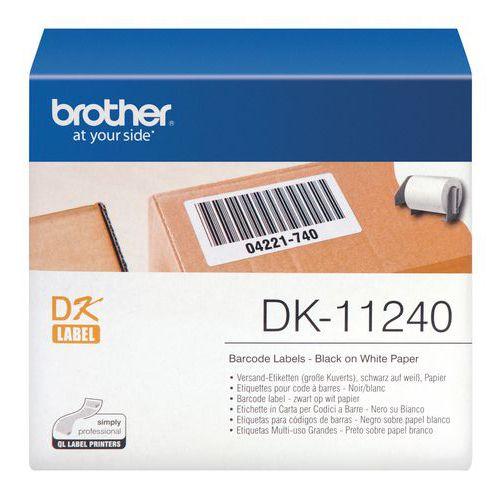RUBAN 600 ÉTIQUETTE BROTHER DK CODE À BARRES L:51 - L:102