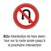 Signalisation d'interdiction et de fin d'interdiction type b2c_0