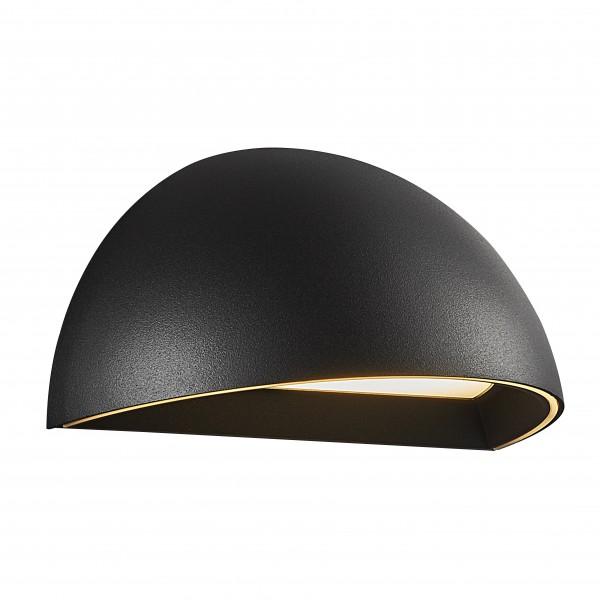 SMARTLIGHT ARCUS IP54 APP. MURALE ALUMINIUM-PLASTIQUE NOIR LED INT. 2700K - NORDLUX 2019001003