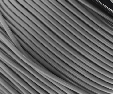 Soudure ronde PVC gris en rouleau - Référence 51RB01003R - Diamètre 3 mm_0