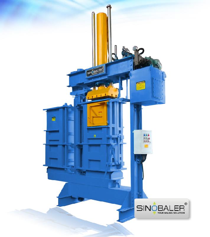 Svbt2-l2-400  - presse à balles de double box pour textile - sinoballer_0