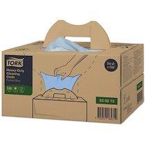 TORK CHIFFON DE NETTOYAGE MULTI-USAGES, 415 X 355 MM, BLEU