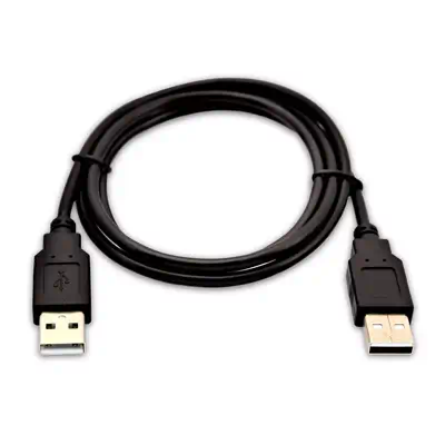 V7 USB A (mle) vers USB A (mle), 1 mètre (3,3 pieds)  Noir_0