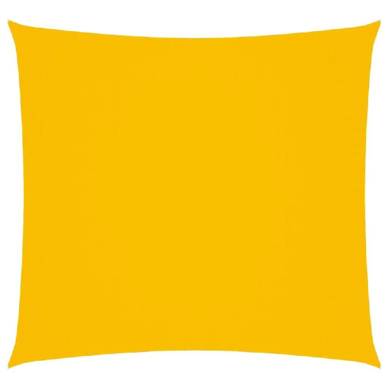 VidaXL Voile de parasol tissu oxford carré 5x5 m jaune Modèle Helios Jardin - jaune 135581_0