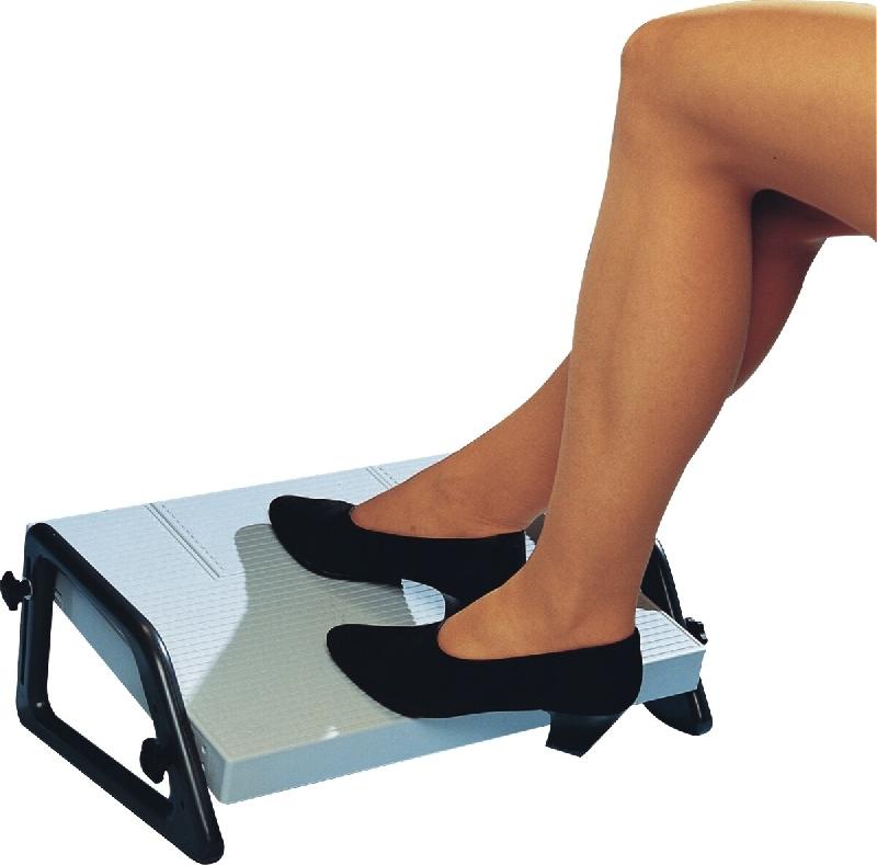 WEDO Repose-pieds Relax, hauteur et inclinaison réglables, gris - 2751_0