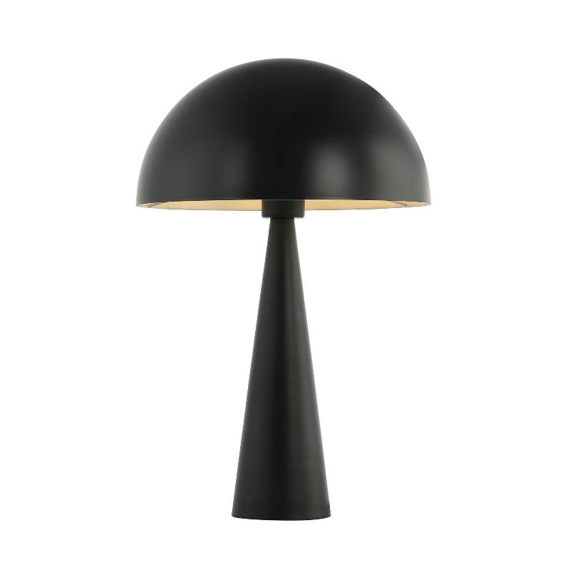 ZAMBELIS LAMPE À POSER 20210, MÉTAL, 47 CM, NOIR MAT