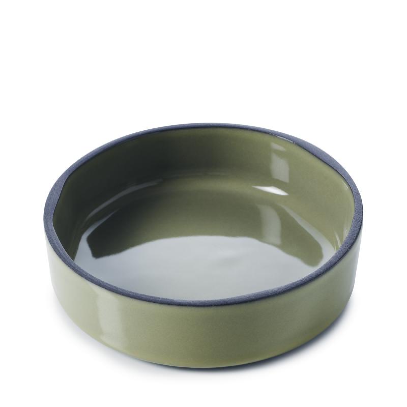 COUPELLE ROND VERT PORCELAINE Ø 11 CM CARACTERE REVOL