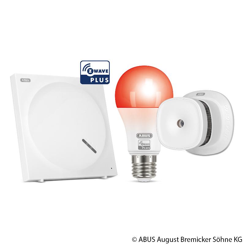 ABUS Z-WAVE SET ANTI-INCENDIE CAPTEUR, AMPOULE