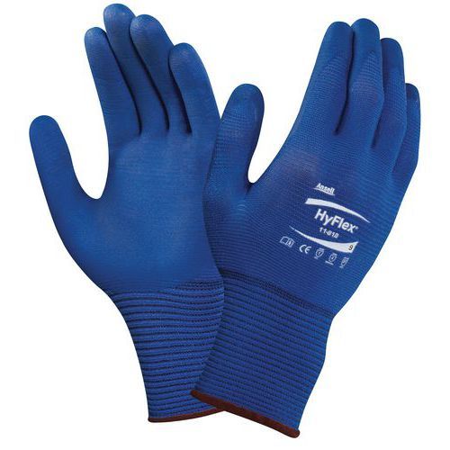 ANSELL 100 GANTS JETABLES EN NITRILE NOIR MICROFLEX® 93-852 - ANSELL