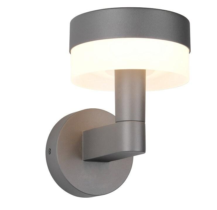 Applique extérieure LED Mackenzie 8W 800lm 3000K IP54 anthracite - Trio Lighting - gris 4017807648522_0