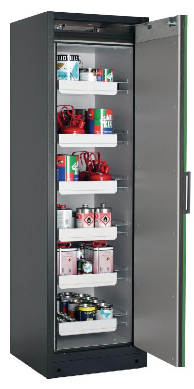 ARMOIRE SÉCURITÉ Q-PEGASUS-90 Q90.195.060.WDACR GRIS/VERT - MANUTAN COLLECTIVITÉS