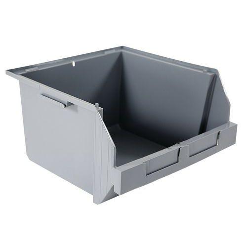 BAC À BEC PICK IN ASSEMBLABLE - LONGUEUR 400 MM - 28 L, COLORIS : GRIS - MANUTAN COLLECTIVITÉS