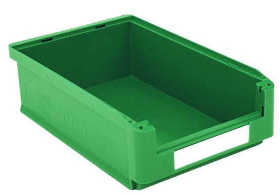 Bac à bec vert série SK - Ouverture de prélèvement - Volume 17 litres - Charge 30 kg - Dimensions 500x313x145 mm_0