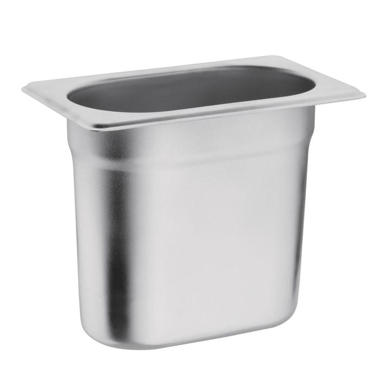 Bac gastronorme inox GN 1/9 - 150 mm - 1L - K826_0