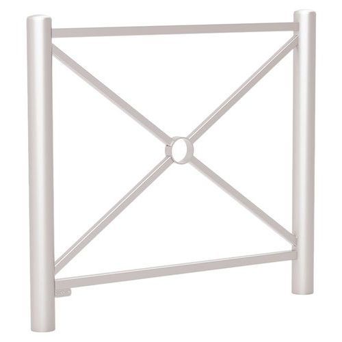 BARRIÈRE CARREFOUR 1.07 M - ZINC GRIS 7044 - PROCITY