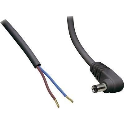 CÂBLE DE CONNEXION BASSE TENSION BKL ELECTRONIC 072055 DC MÂLE 5.5 MM 2.5 MM - EXTRÉMITÉS OUVERTES 2 M 1 PC(S)